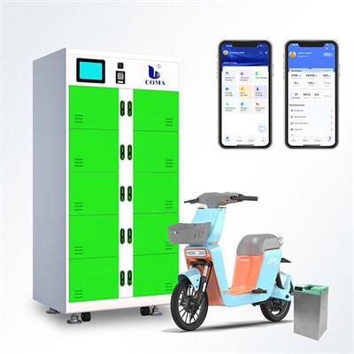 Motorolerio akumuliatoriaus keitimo stotis