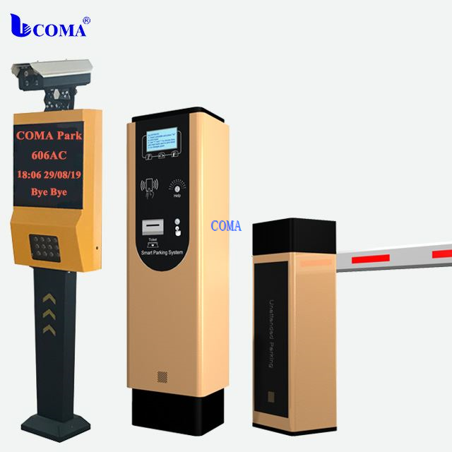 Numerio numerio atpažinimo viešbutis Access Control Brūkšninių kodų stovėjimo sistema